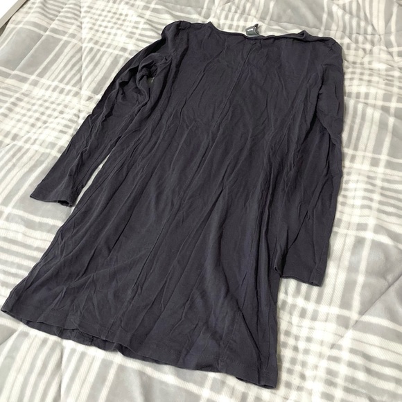 Bench grey mini button up dress size medium - Picture 2 of 3